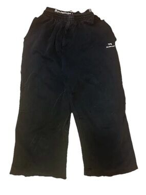 Balenciaga Black Men's Boxer Sweatpants